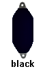 boat fender cover black