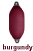 boat fender cover burgundy