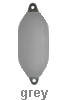 boat fender cover grey