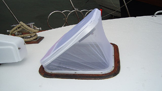hatch cover mosqito mesh 
