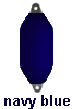 boat fender cover navy blue