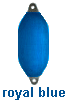boat fender cover royal blue